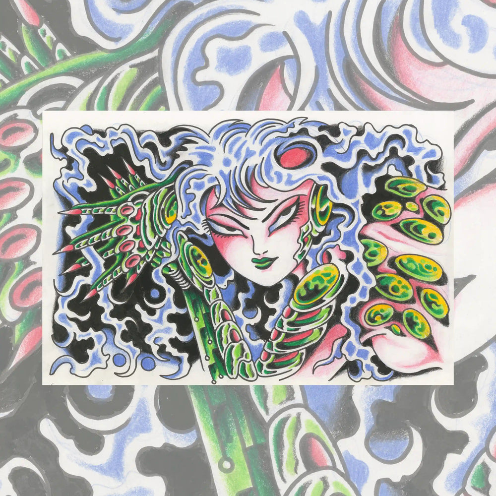 Gab Lavoie | Blue Lady print