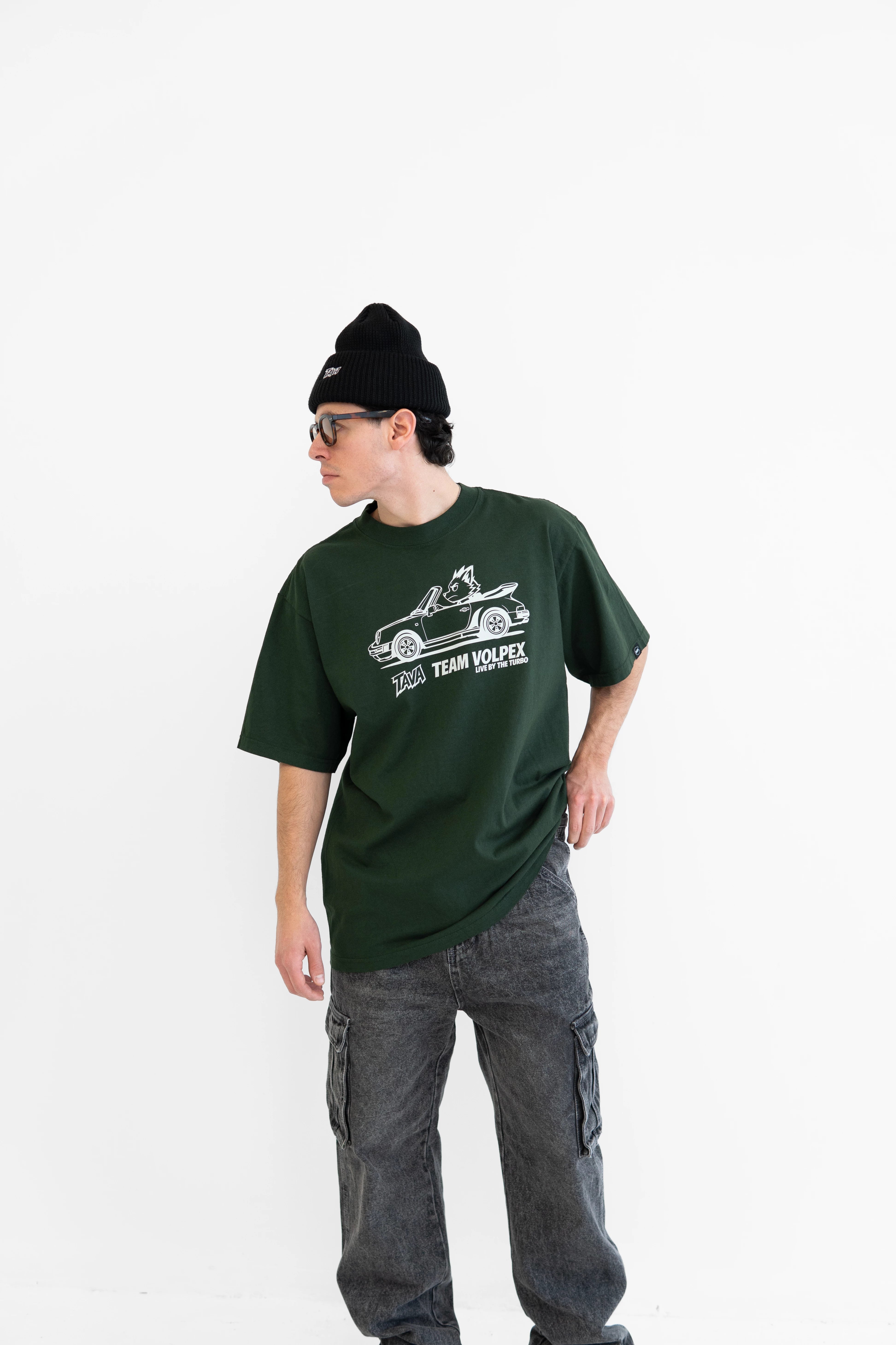 Team Volpex | Turbo collection Green TeeShirt