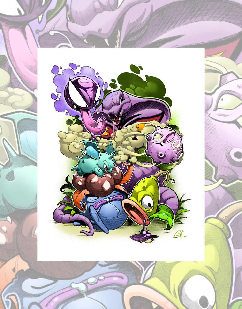 CINK x Gigantornio | Poison 1 print