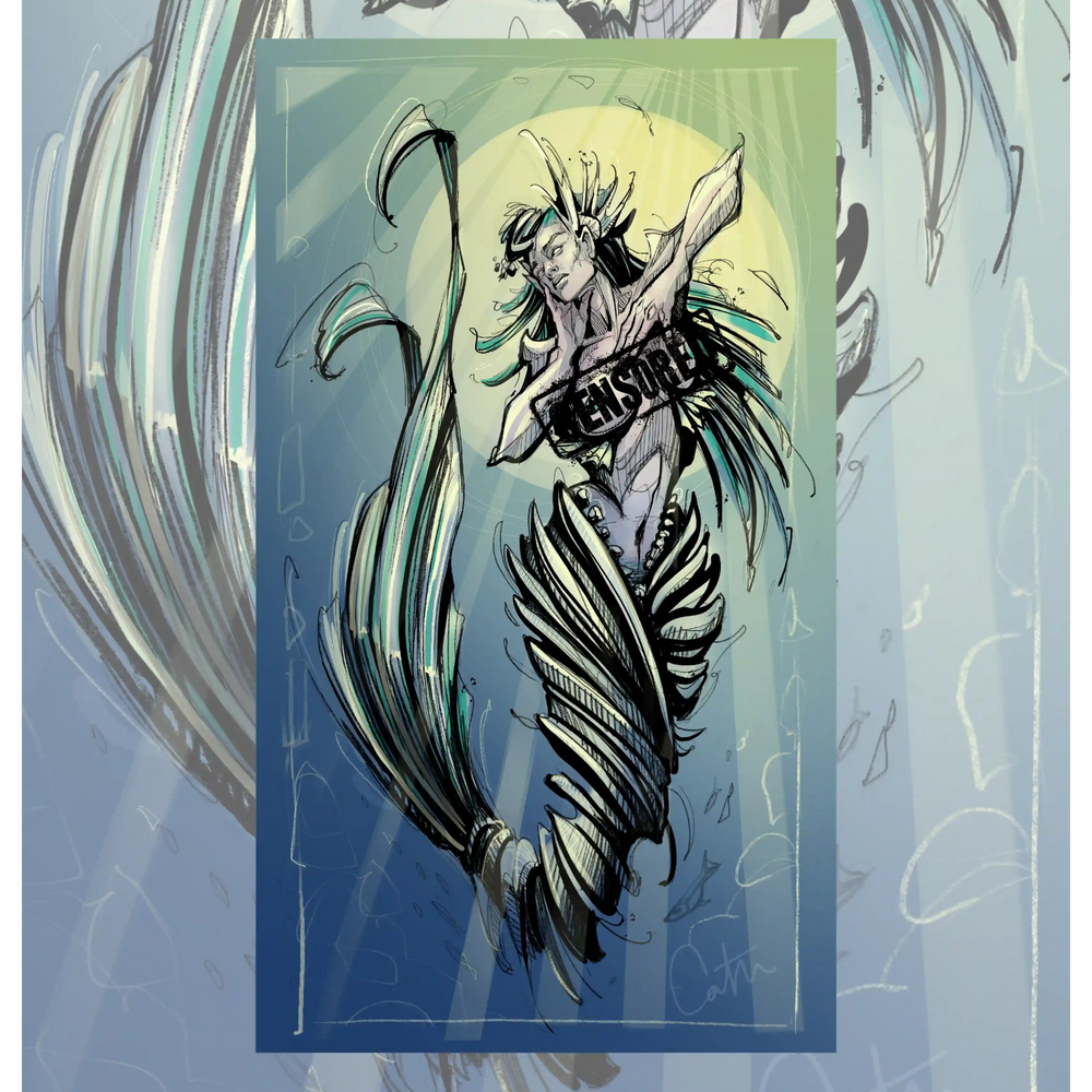 Cathartic | Siren print