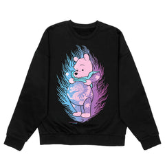 CINK x Hundred Demons | Flame Pooh Crewneck