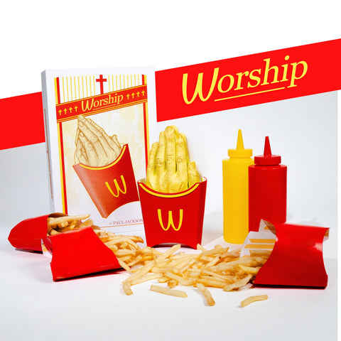 Paul Jackson | Worship hands art toy misc