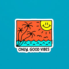 CINK x Elektrek | Only Good Vibes Sticker misc