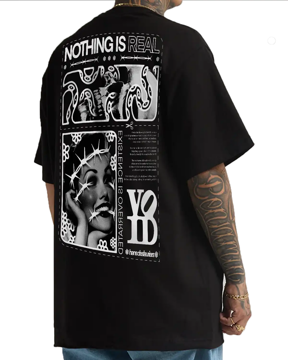 CINK x Hans Deslauriers | Nothing Is Real 'tee'