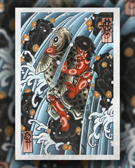 CINK x James Bird (Horichou) | Kombat Print