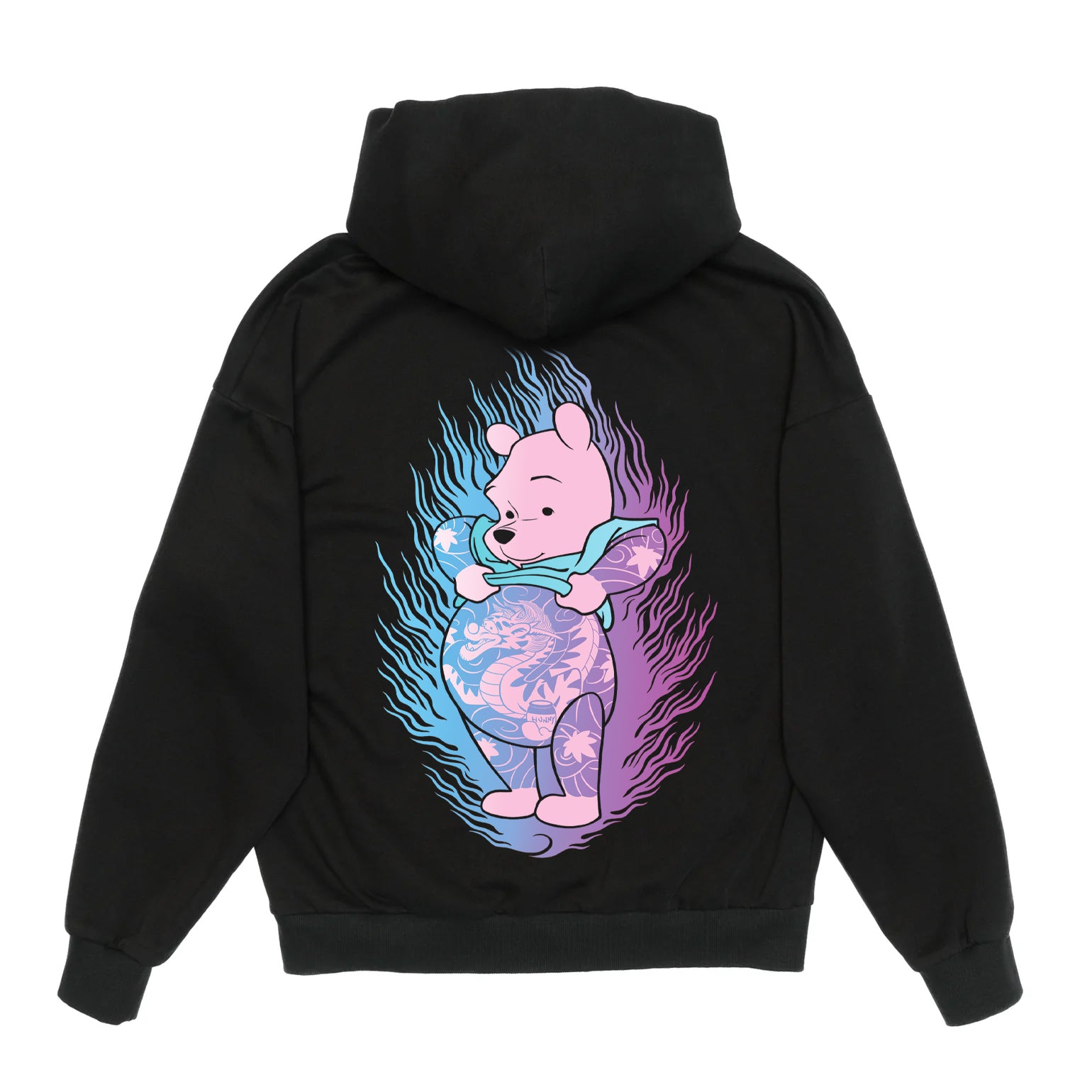 CINK x Hundred Demons | Flame Pooh Hoodie
