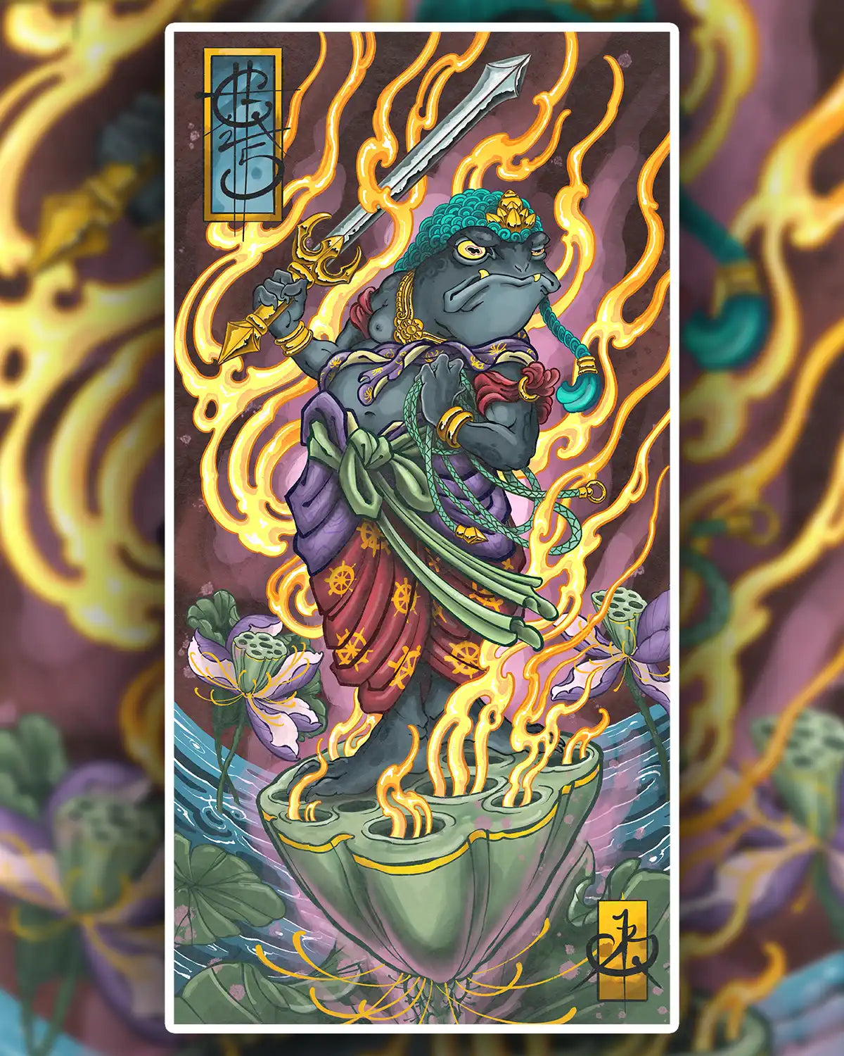CINK x James Bird (Horichou) | Frog print