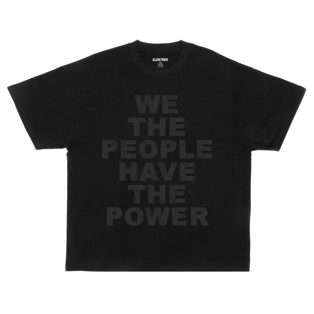 CINK x Elektrek | We The People Have The Power 'Tee'