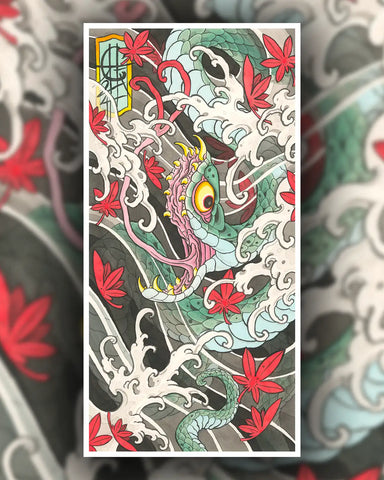 CINK x James Bird (Horichou) | Snake print