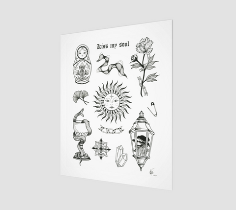 CINK x Erod.Tattoo Print