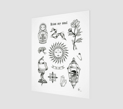 CINK x Erod.Tattoo Print