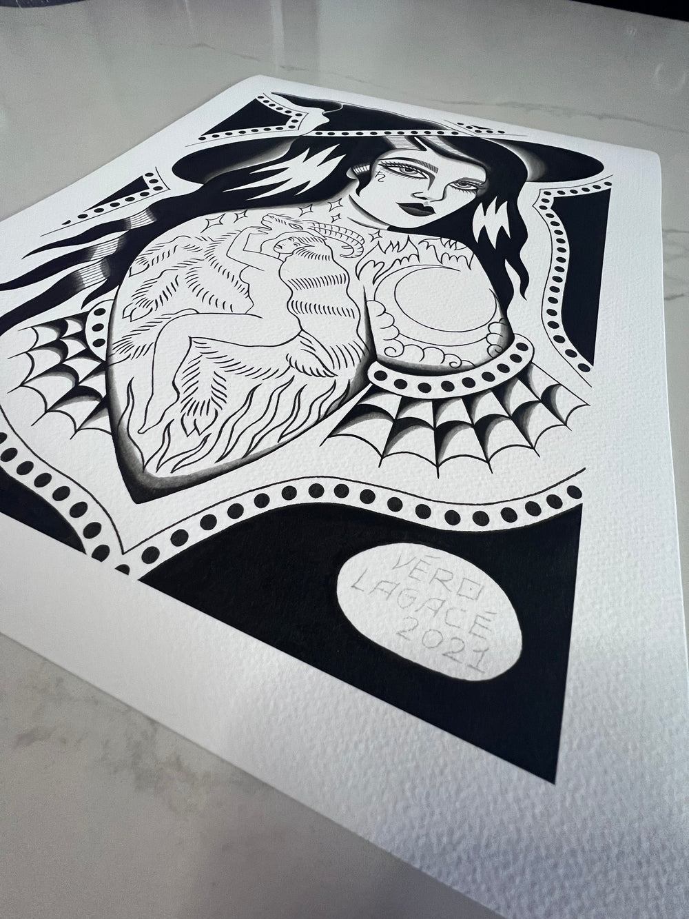 CINK x Verolagachette Witch Print