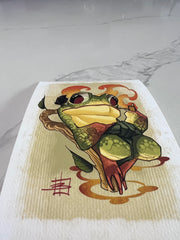 CINK x Briel Smoking Frog Print