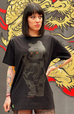 CINK x Hundred Demons Lab Tattpooh black limited 'Tee' 