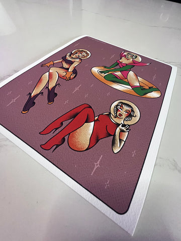 CINK x Everythingohkae Astro Ladies Print