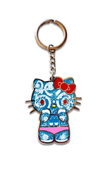 CINK x Hundred Demons Kittypunk keyring