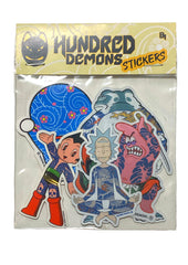CINK x Hundred Demons sticker pack 2