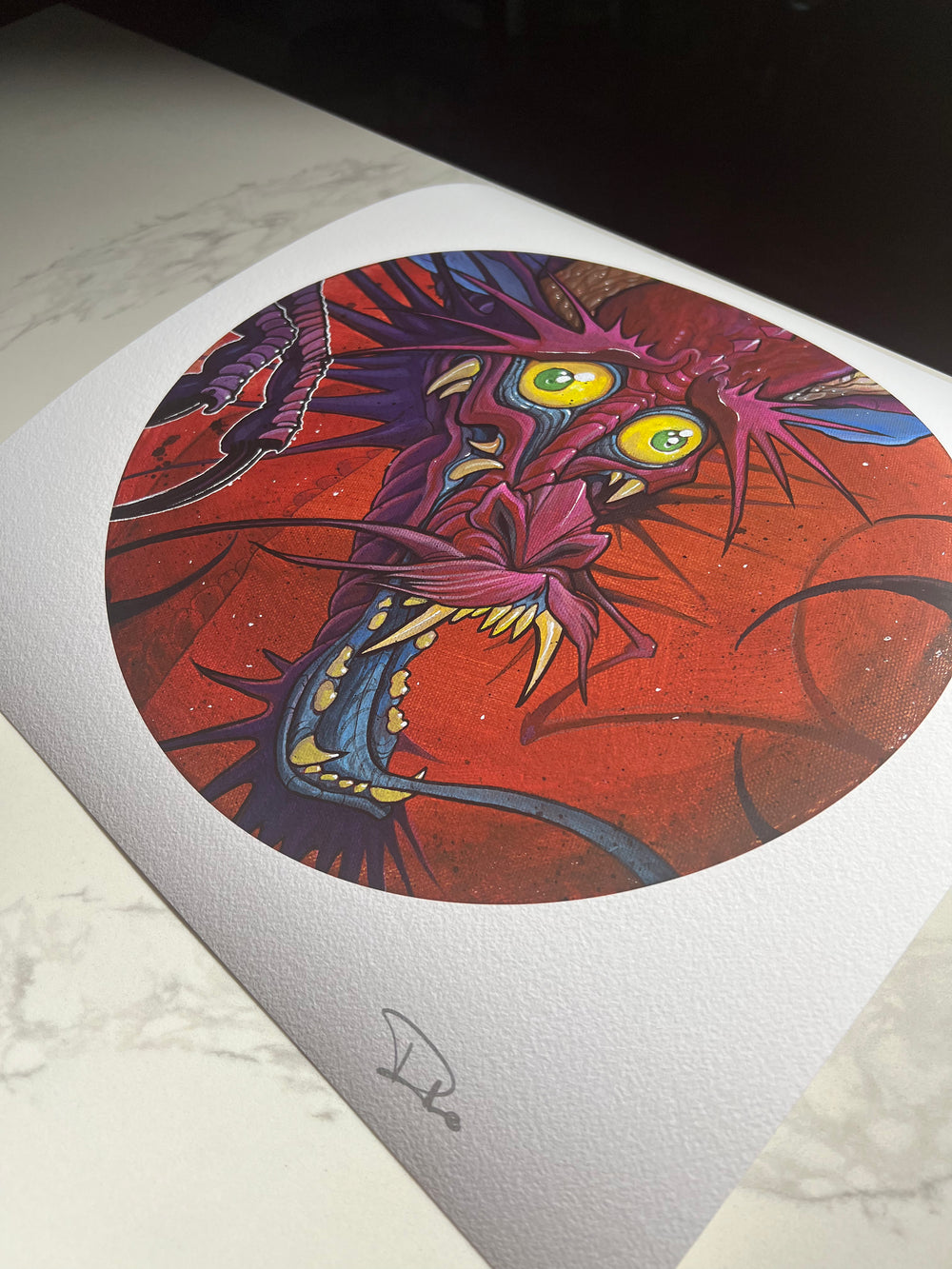 Cink x Dlodius Dragon print