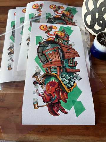 CINK x Briel Bernie Print