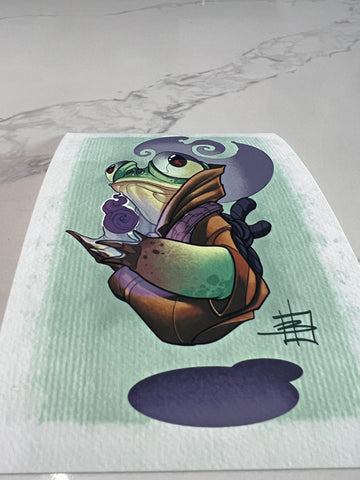 CINK x Briel Frog Green Mage Print