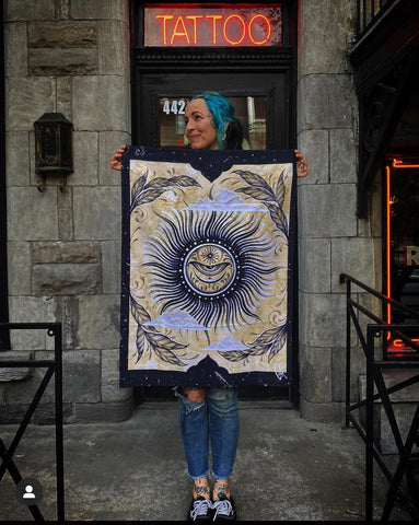 CINK x BB Hurricane Tapestry misc